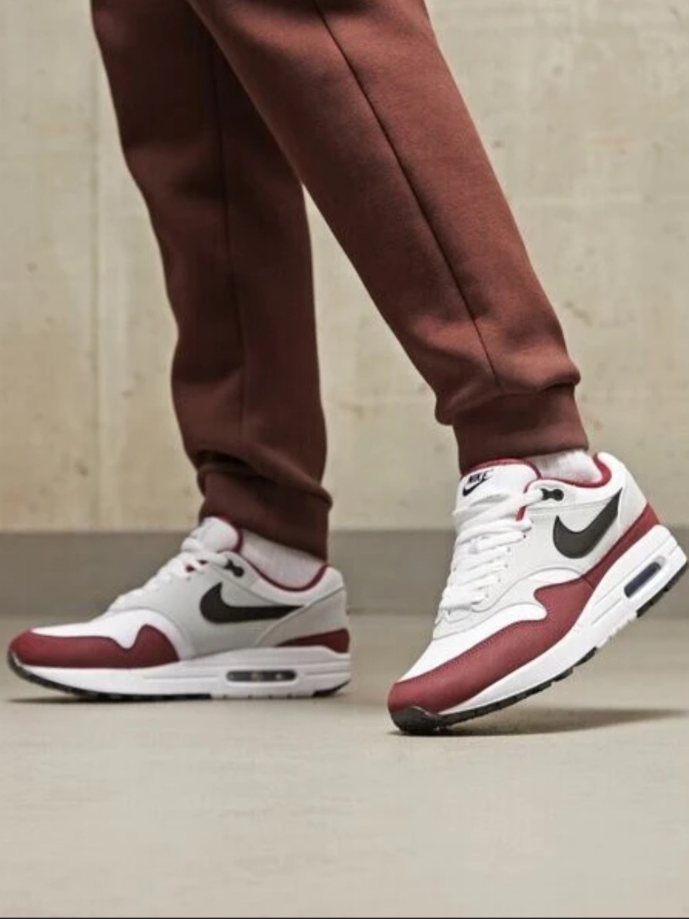 Nike Air Max One “Dark Team Red” size 10.5